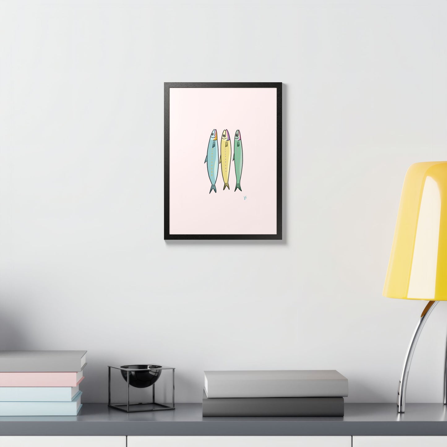 Sardines Framed Print