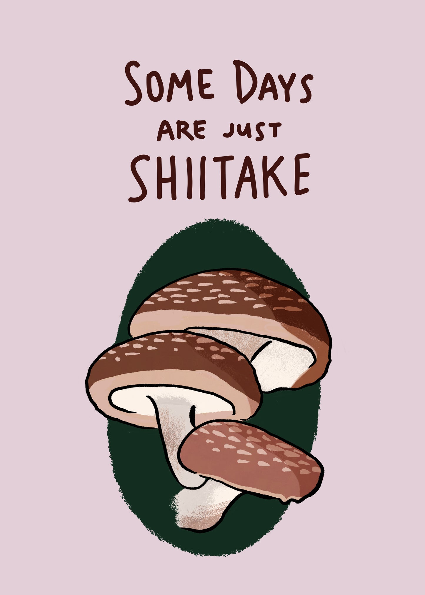 Shiitake Greeting Card image 0