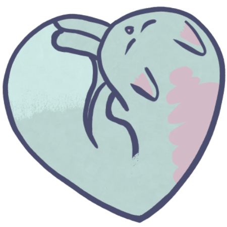 Cat Heart Sticker image 1