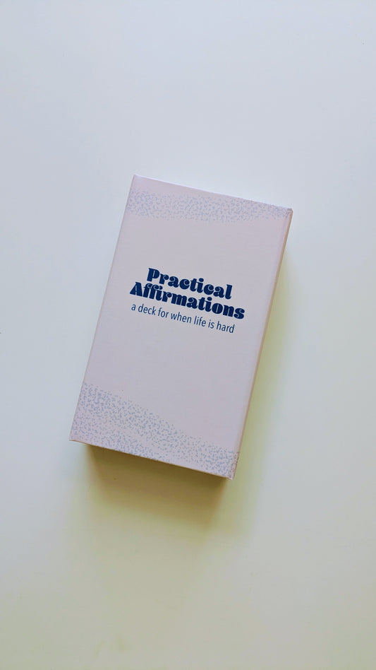 Practical Affirmations Card Deck