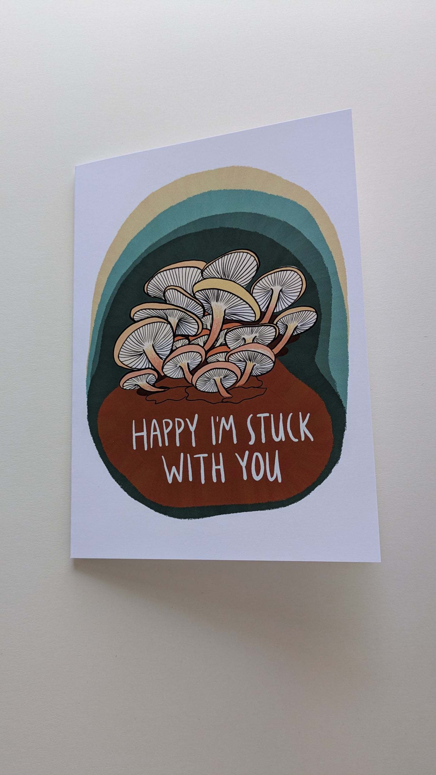 Happy I'm Stuck with You Greeting Card