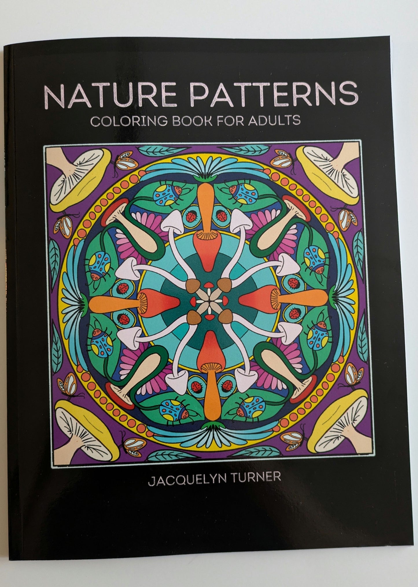 Nature Patterns: Coloring Book for Adults image 0