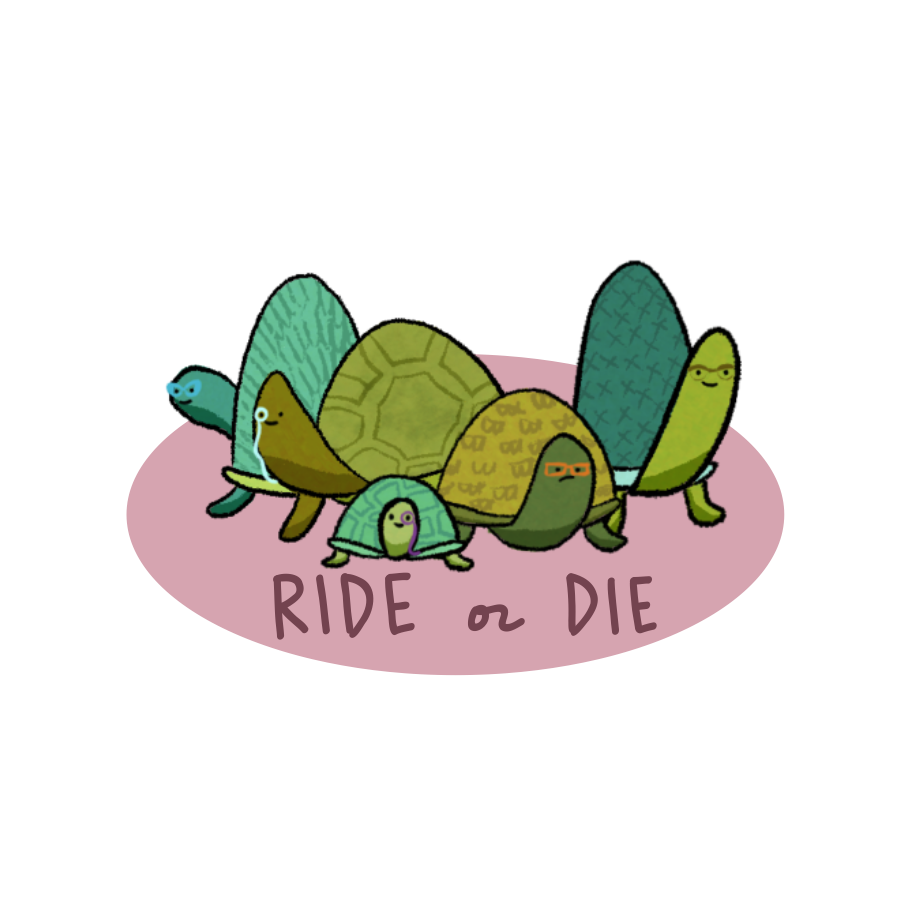 Turtle Squad Sticker image 0