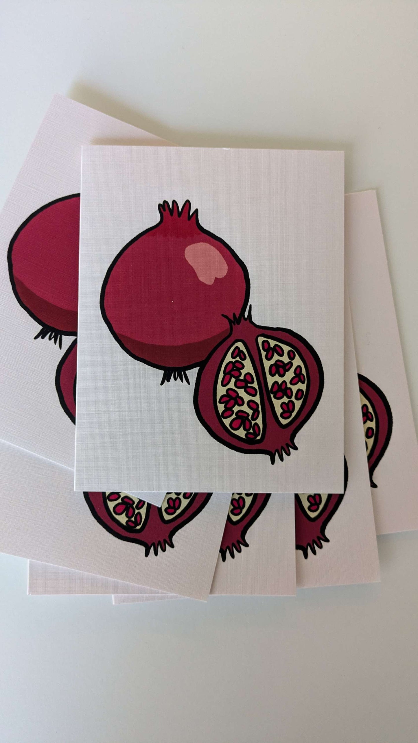 Pomegranate Notecards image 0