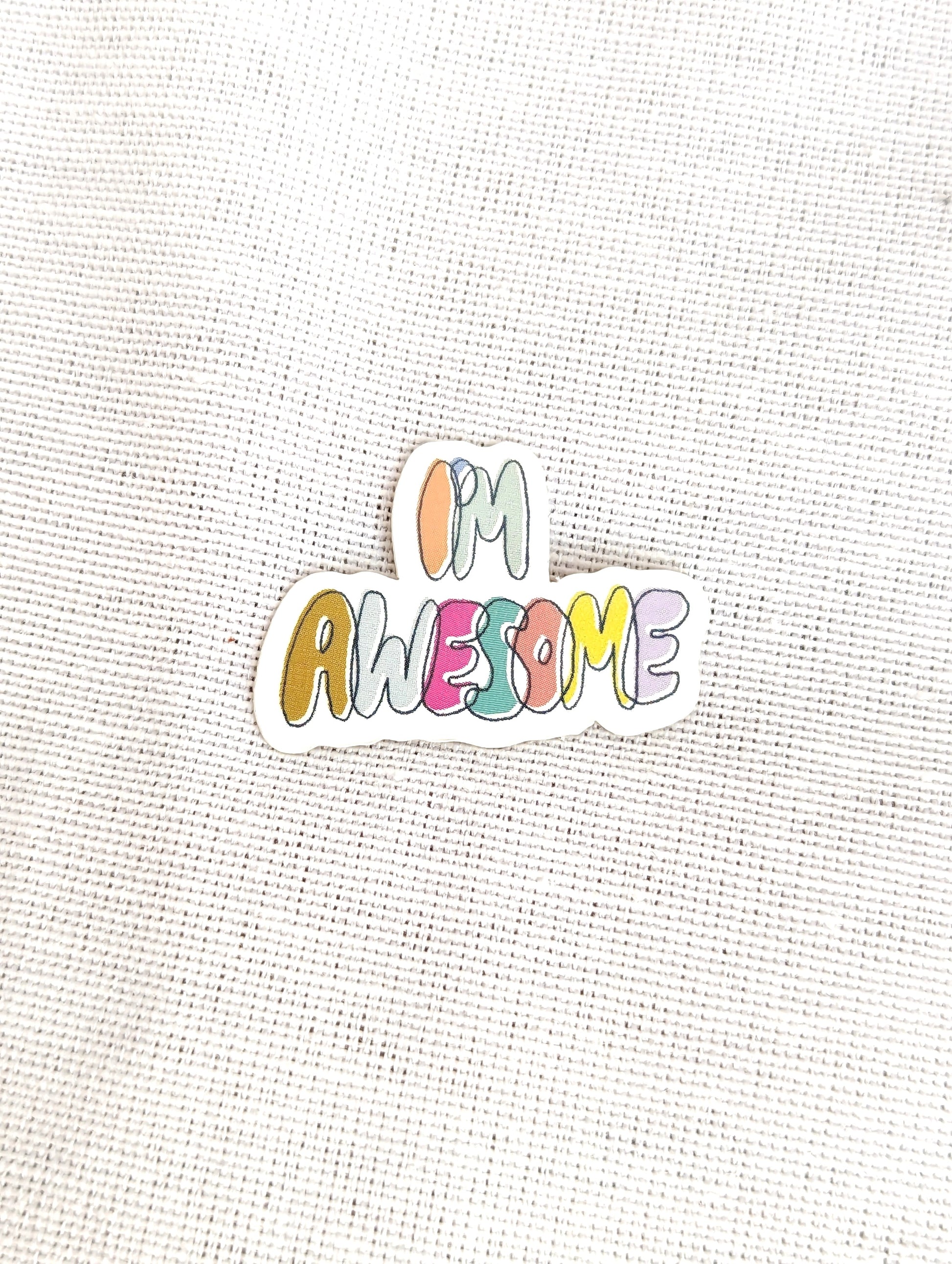 I'm Awesome Sticker image 0