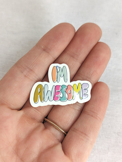 I'm Awesome Sticker image 1