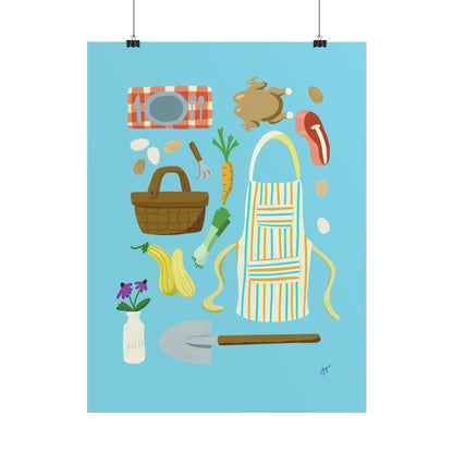 Farm to Table Rustic Print