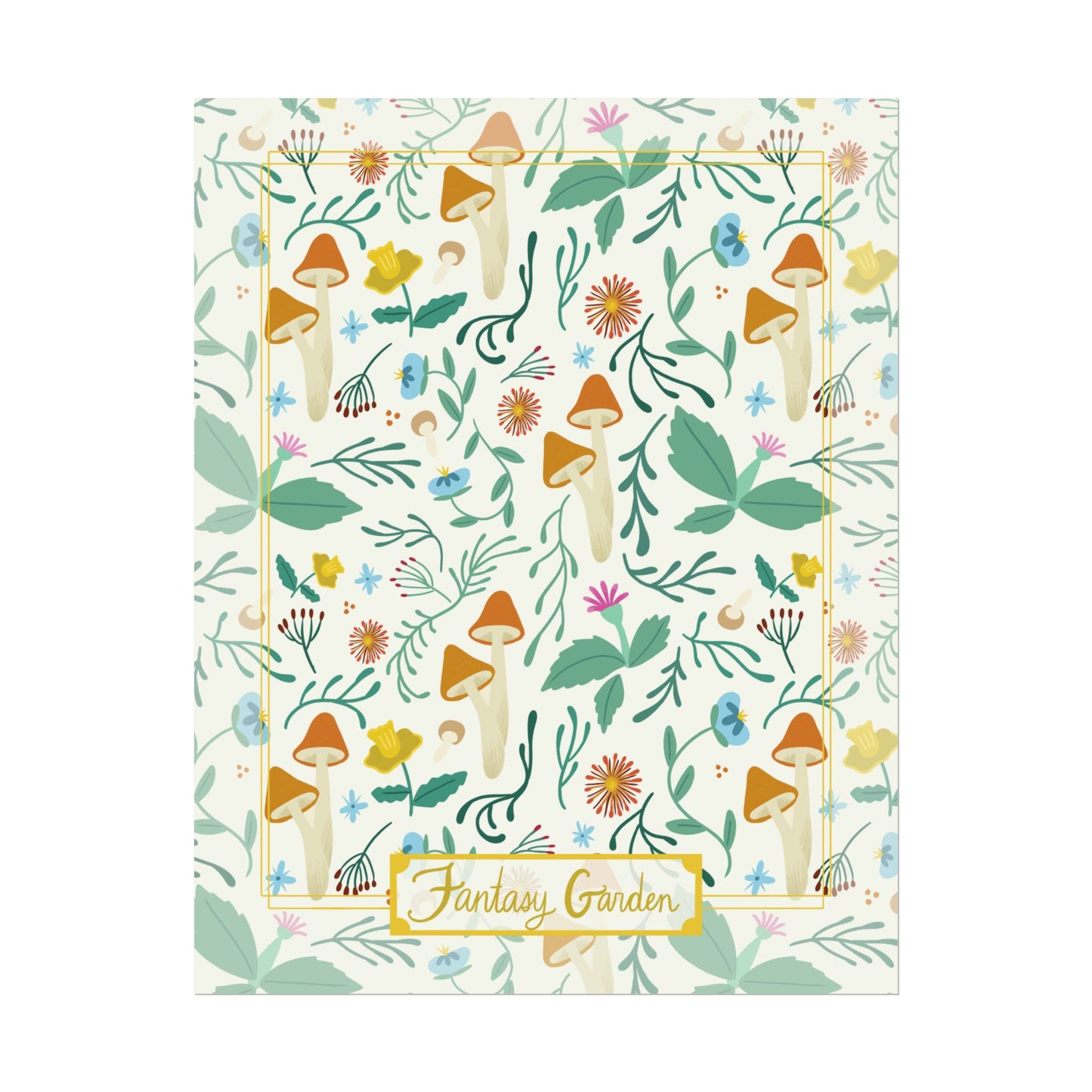 Fantasy Garden Print