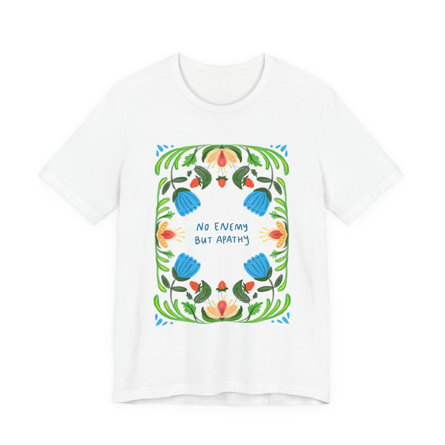 Unisex Jersey Short Sleeve Tee - No Enemy But Apathy