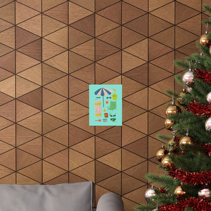 Beach Trip Essentials Print