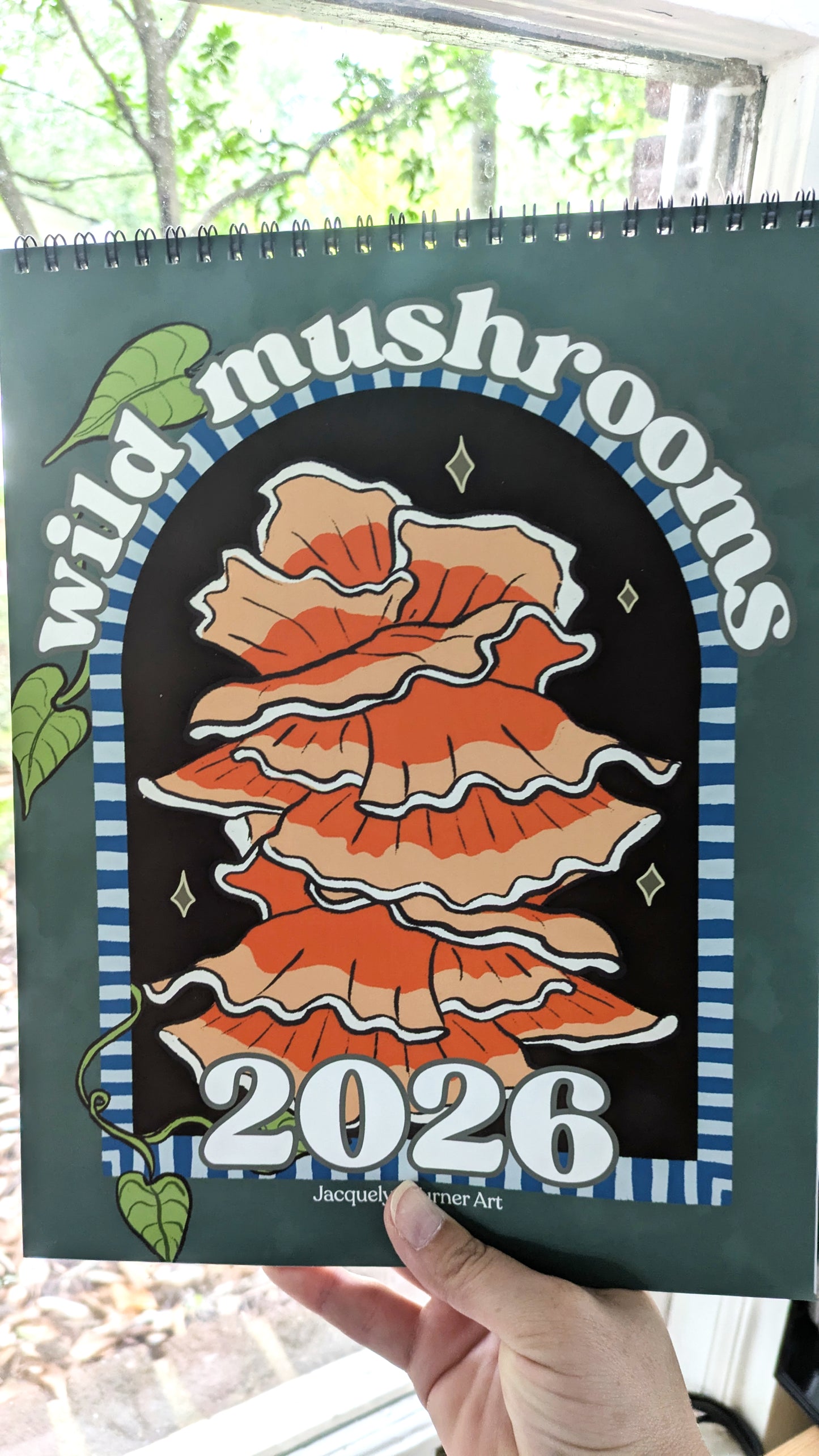 Wild Mushrooms 2026 Wall Calendar image 1