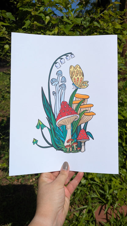 Magic Mushrooms Print image 2