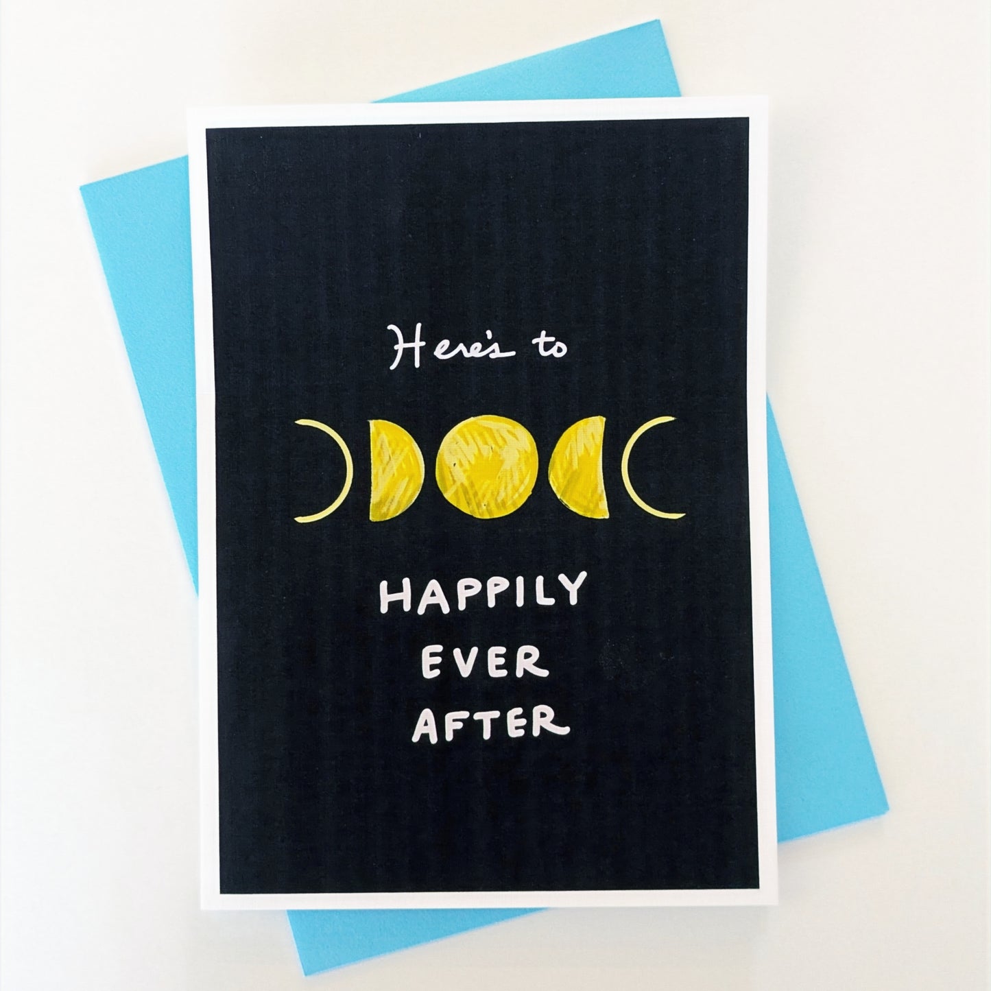 Happily Ever After Congratulations Card image 0