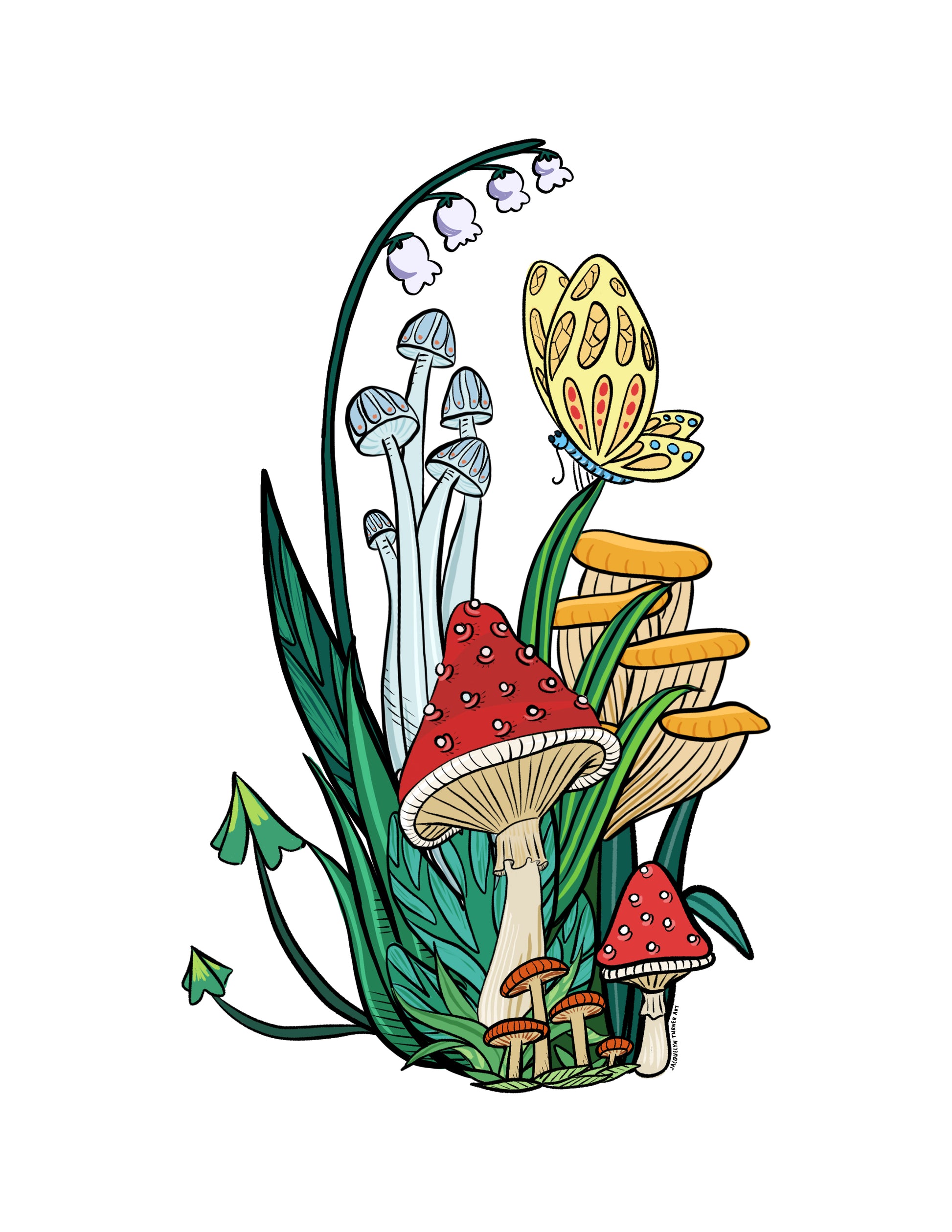 Magic Mushroom Sticker image 1