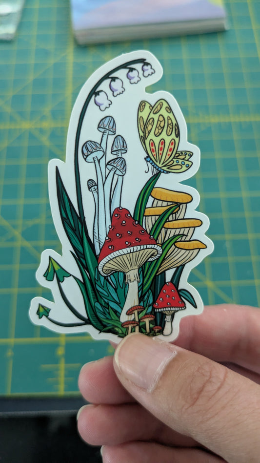Magic Mushroom Sticker image 0