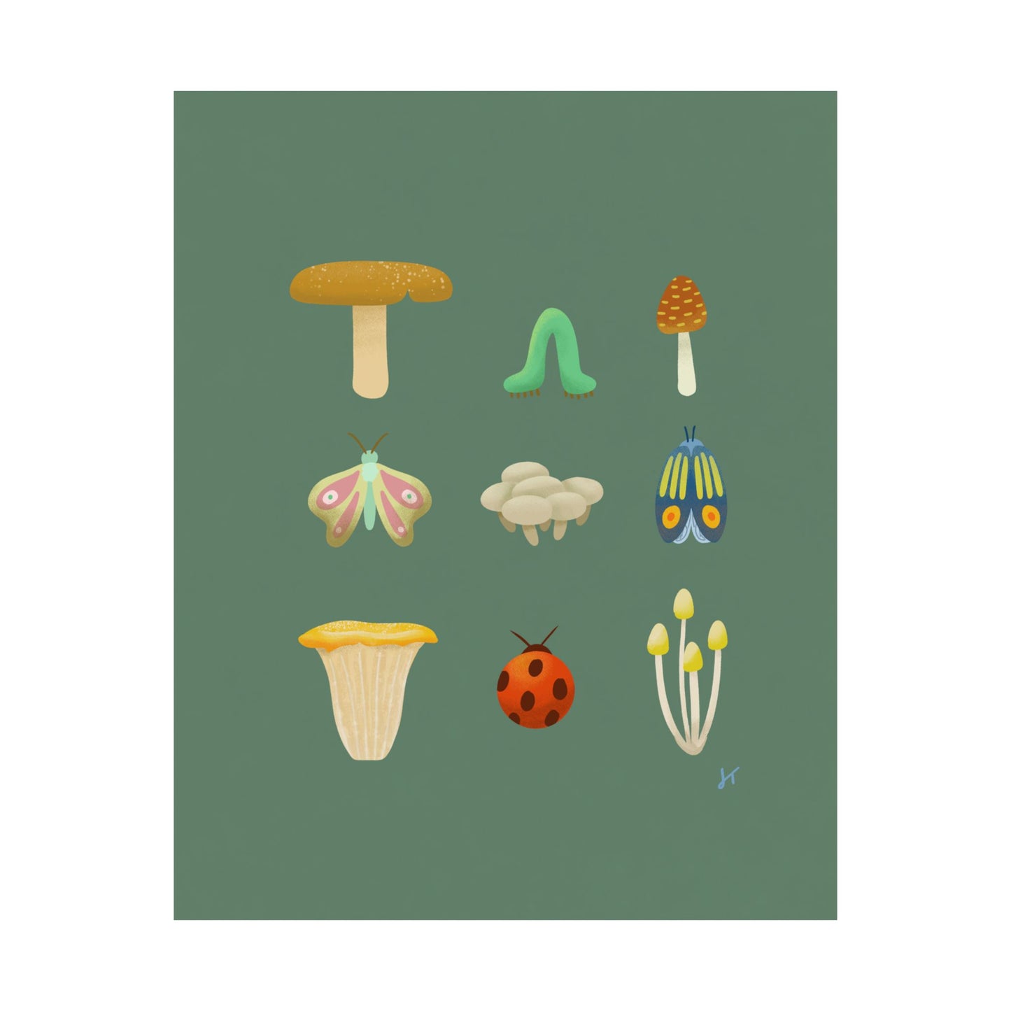 Forrest Treasures Print