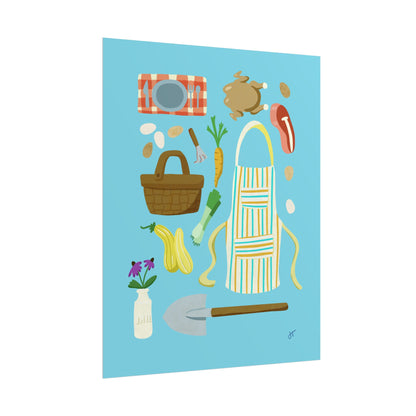 Farm to Table Rustic Print