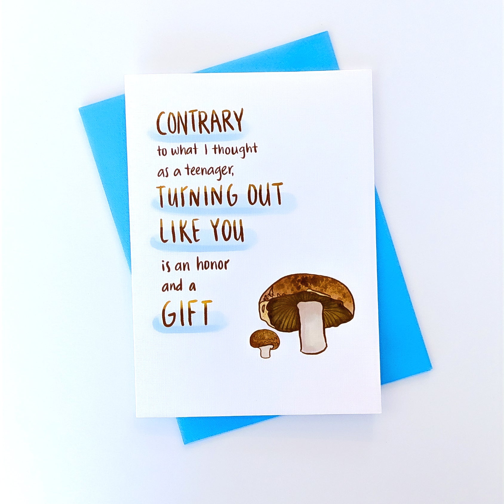 Turning Out Like You Greeting Card image 0