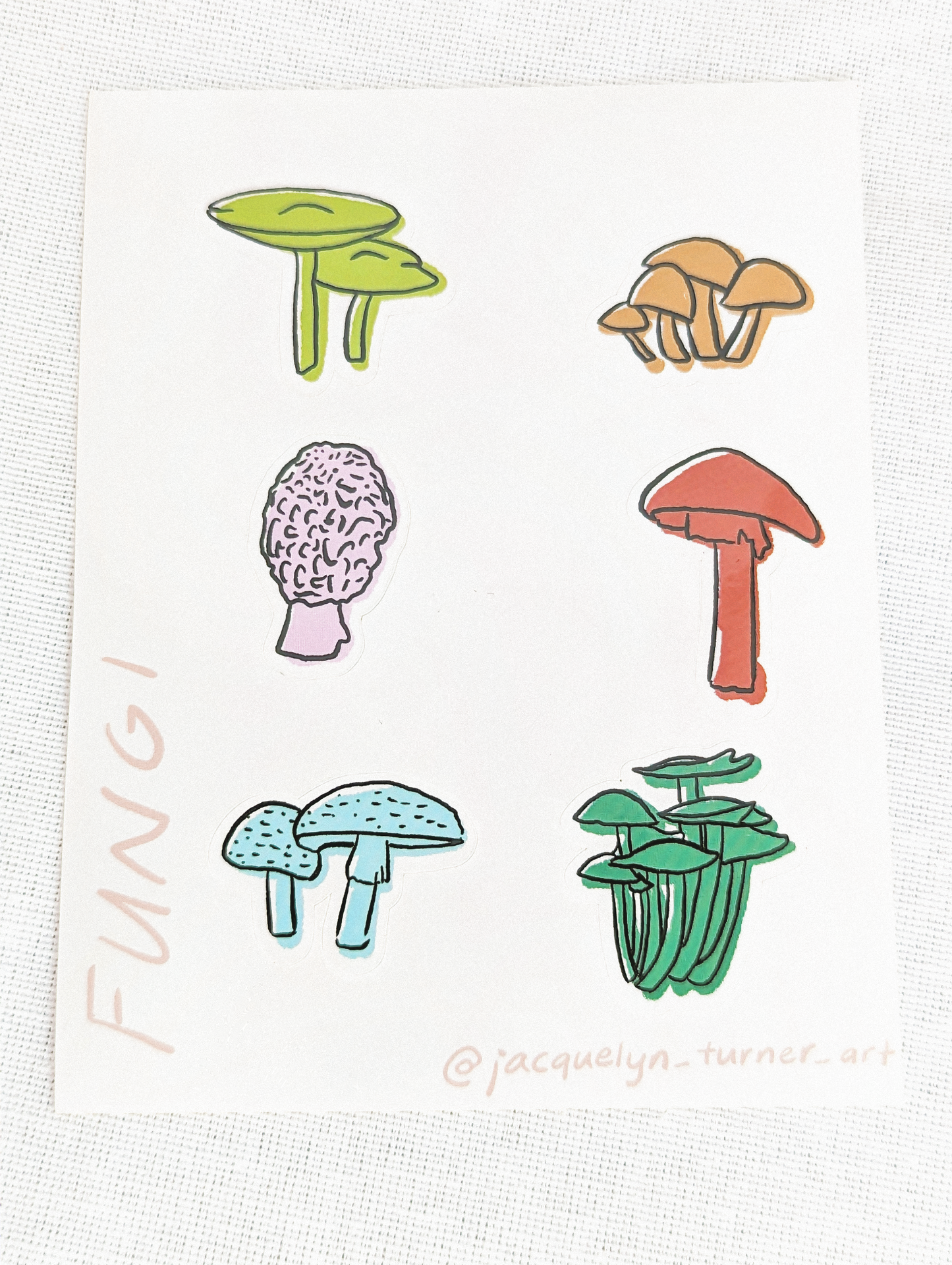 Fungi Sticker Sheet image 1