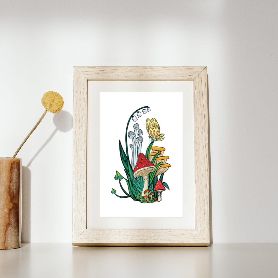 Magic Mushrooms Print image 1