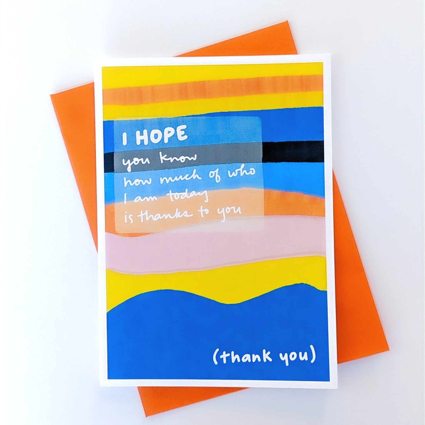 I Hope You Know Appreciation Card image 0