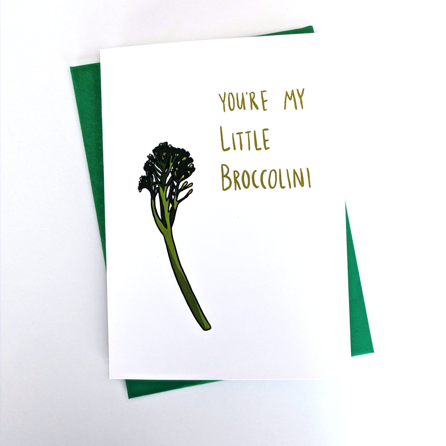 Broccolini Greeting Card image 0