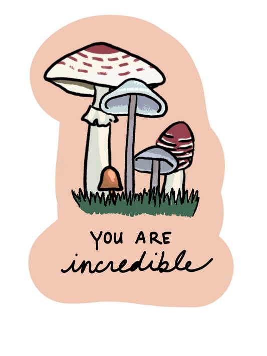 You are Incredible Sticker image 0