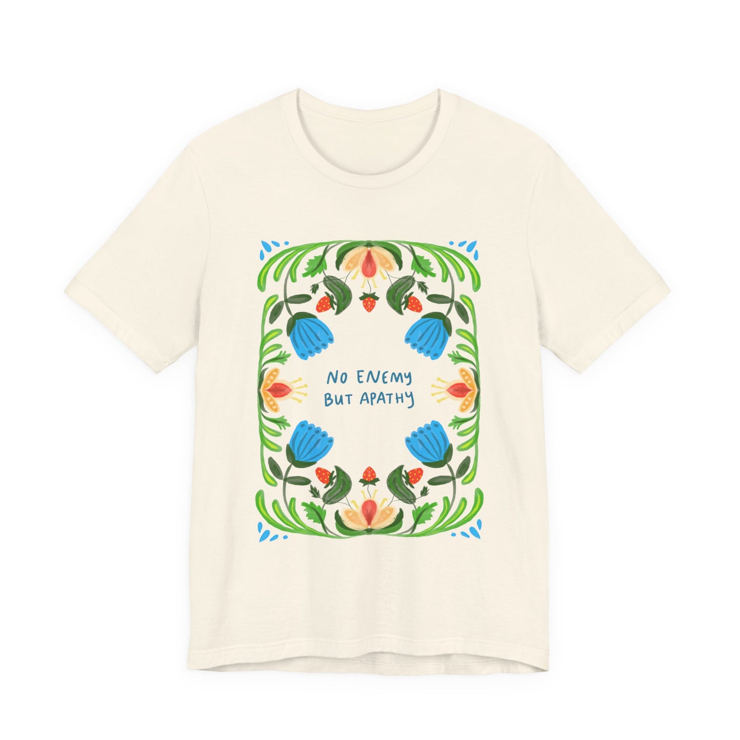 Unisex Jersey Short Sleeve Tee - No Enemy But Apathy