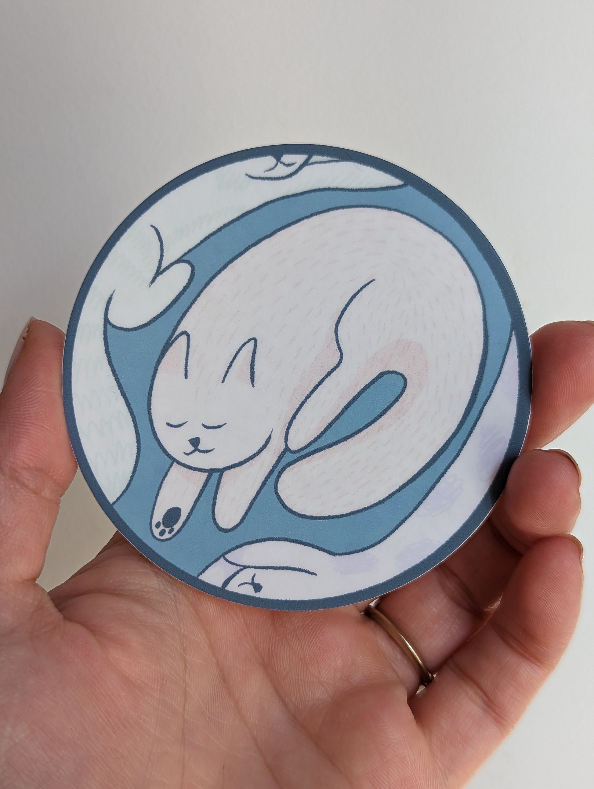 Sleepy Cats Sticker image 0