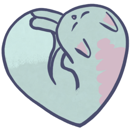 Cat Heart Sticker image 1