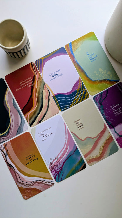 Practical Affirmations Card Deck