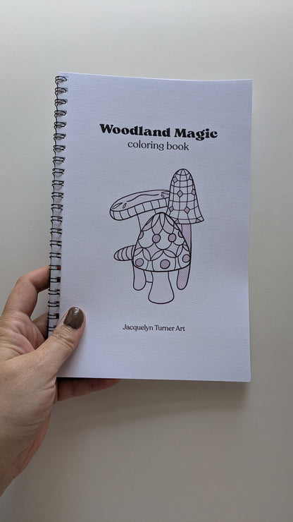 Woodland Magic Coloring Book