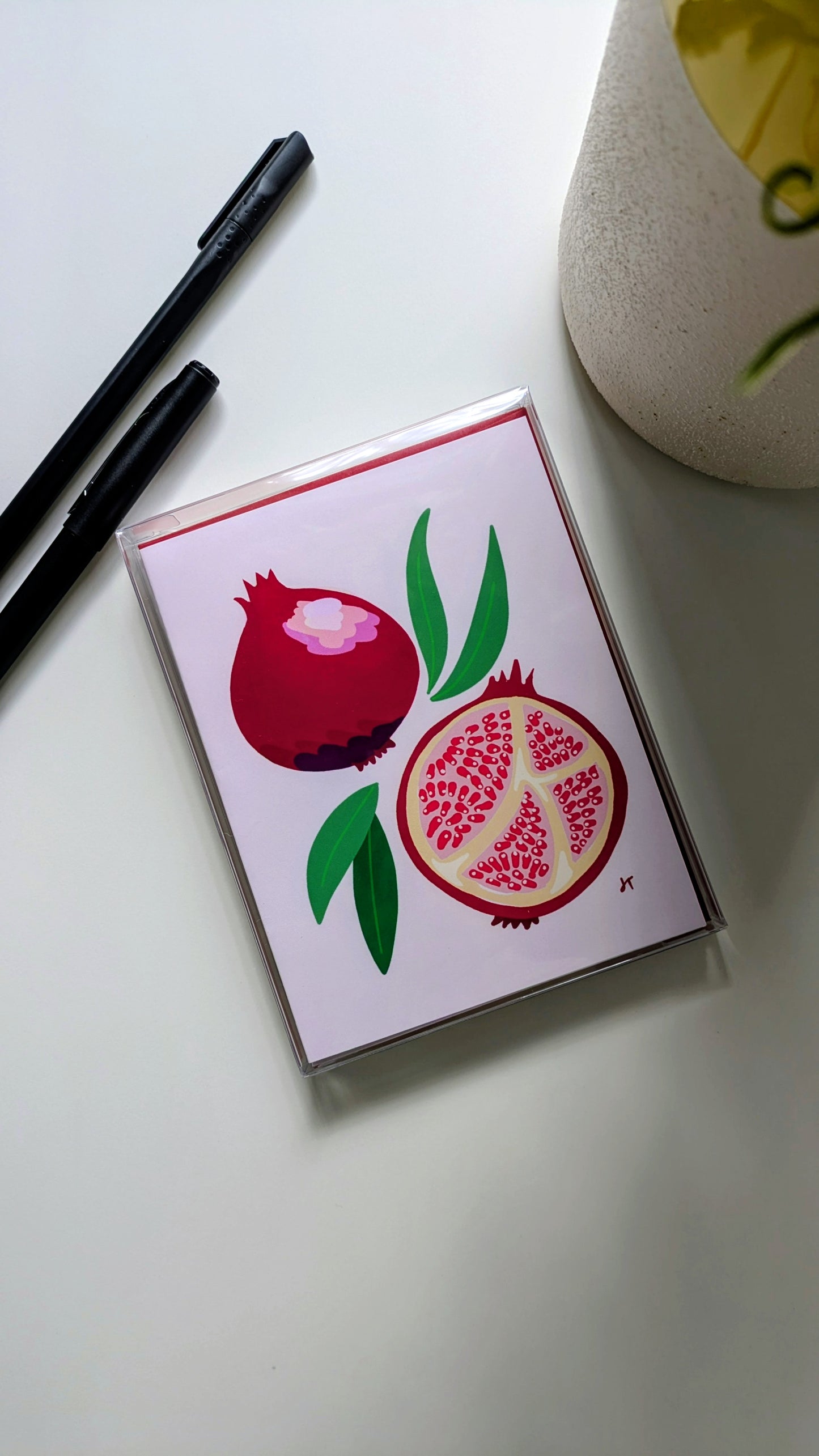 Pomegranate Notecards