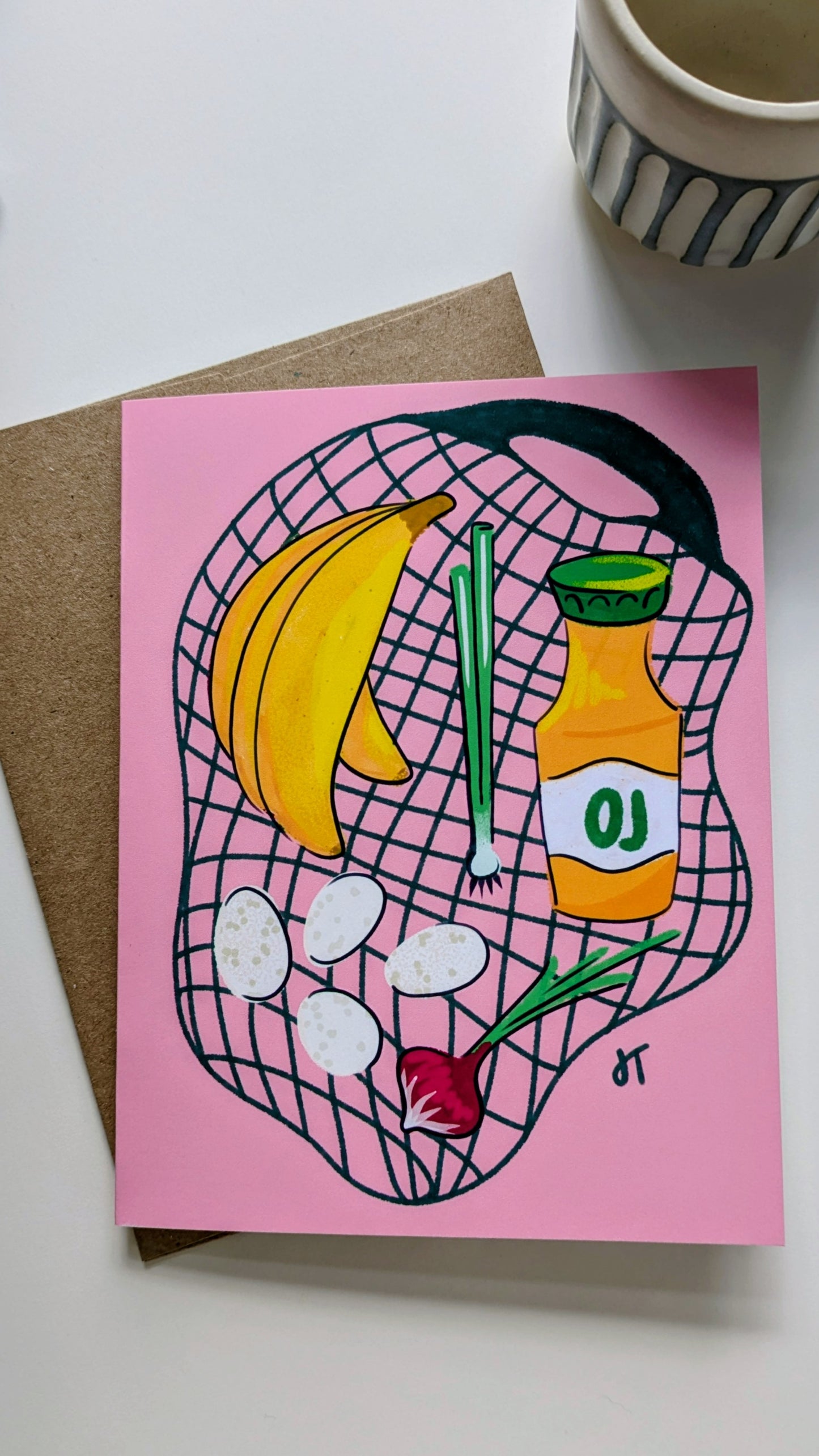 Grocery Haul Notecard Set