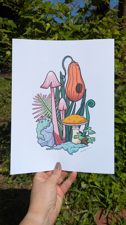 Lush Gourd Print image 2