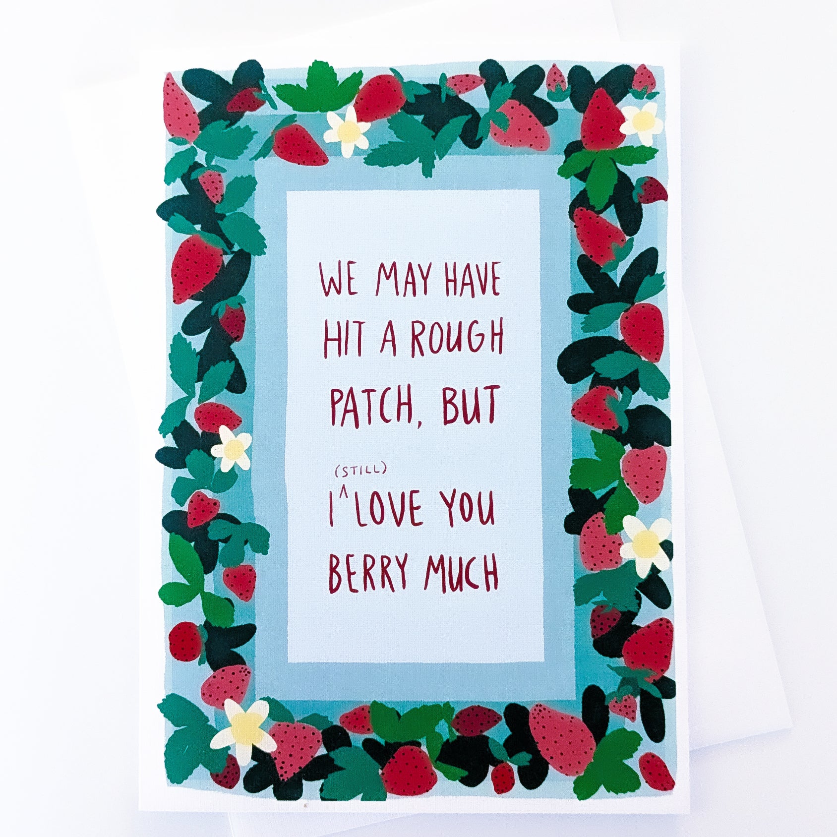 Berry Much Apology Card image 0