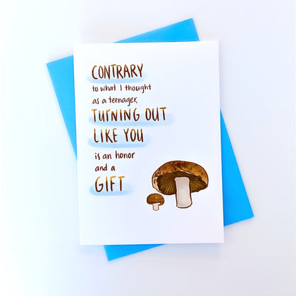 Contrary Appreciation Card image 0