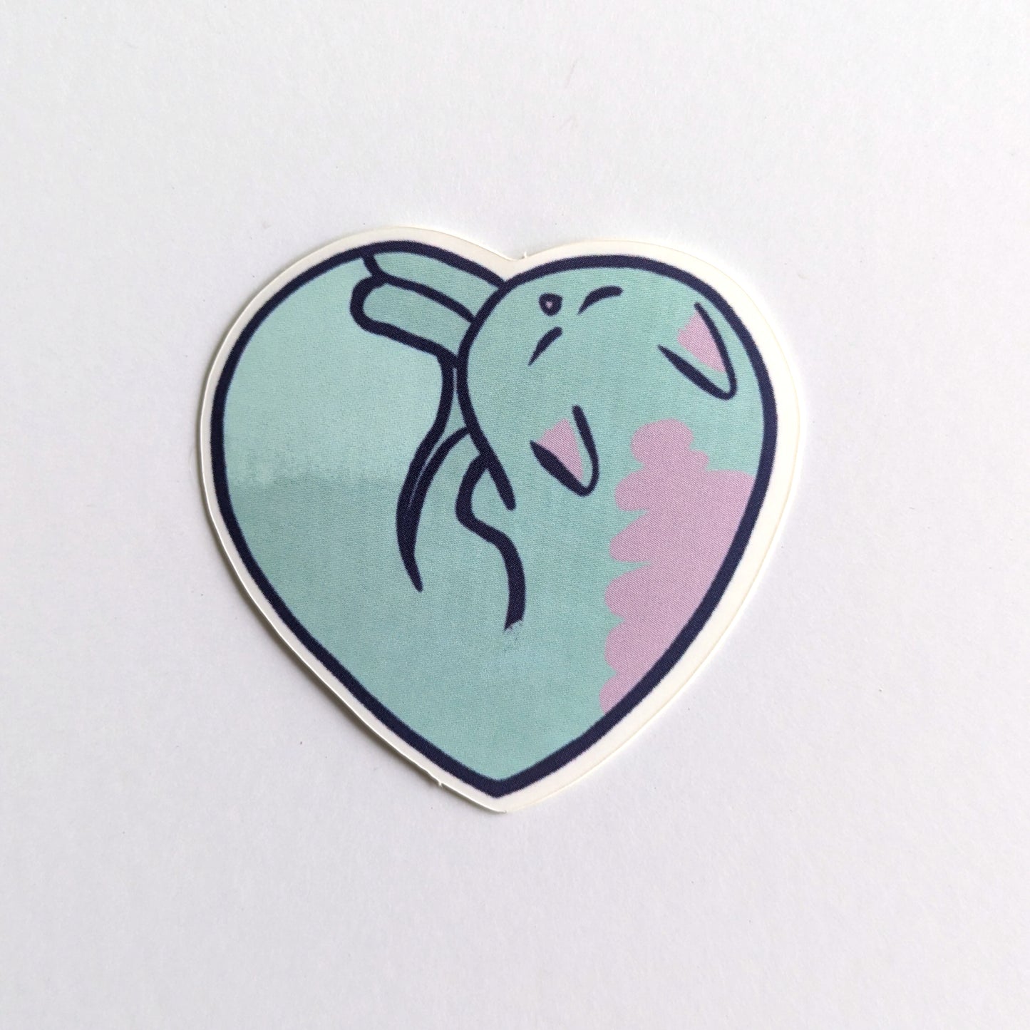 Cat Heart Sticker image 0