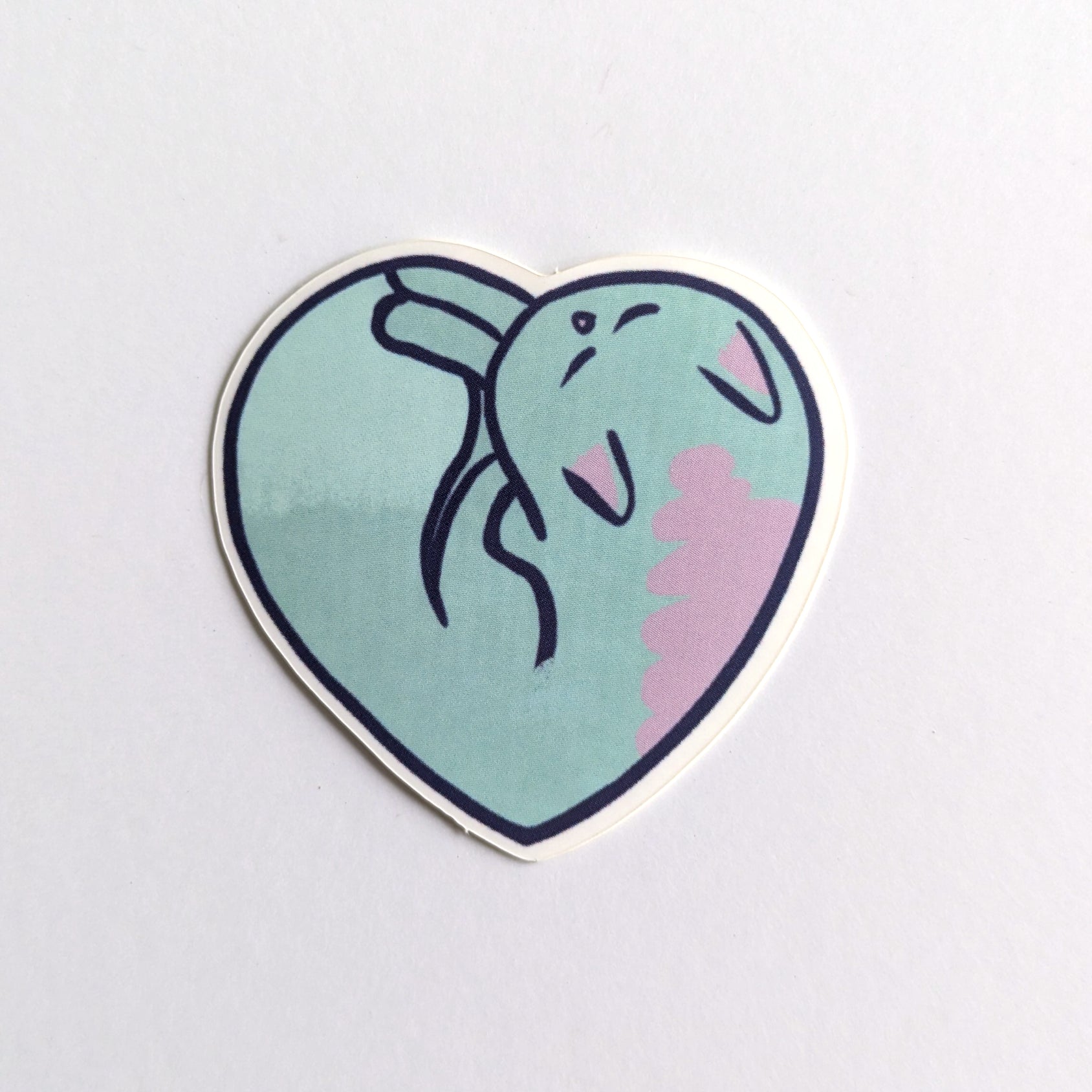 Cat Heart Sticker image 0