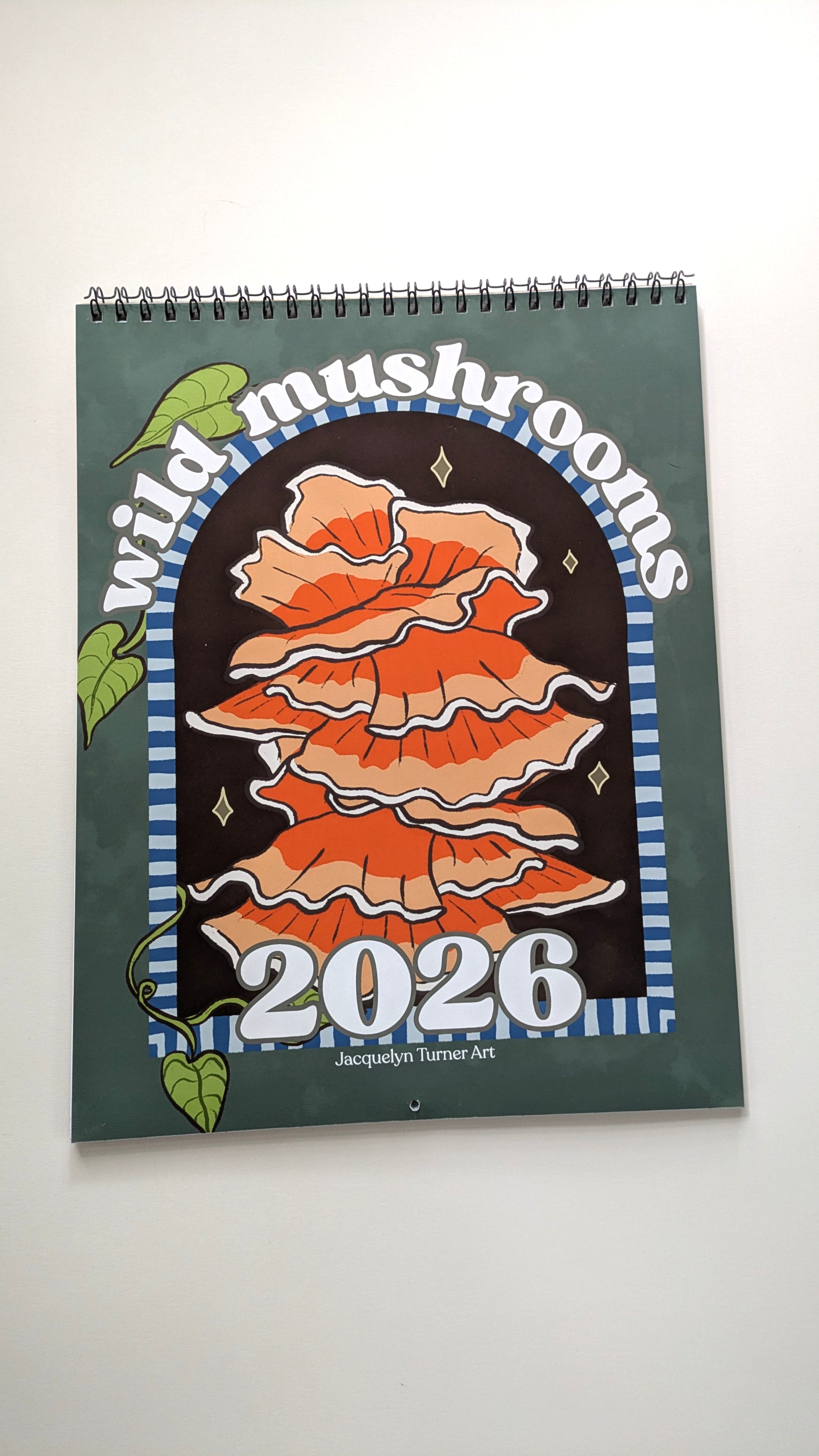 Wild Mushrooms 2026 Wall Calendar image 2