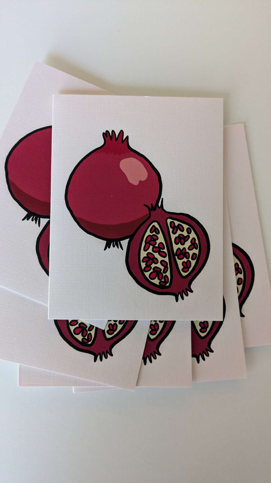 Pomegranate Notecards image 0