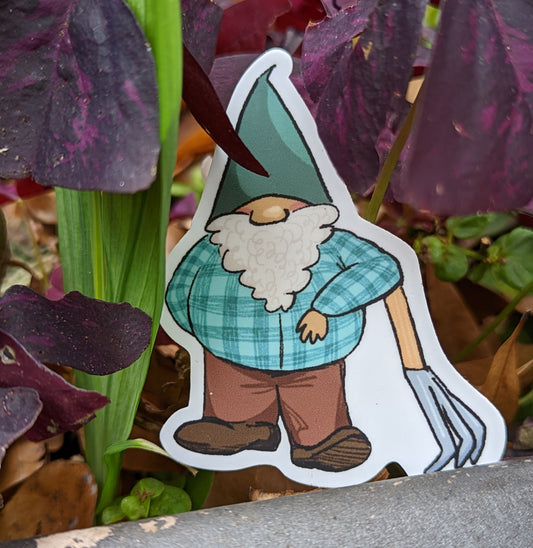 Louis the Gnome Sticker image 0