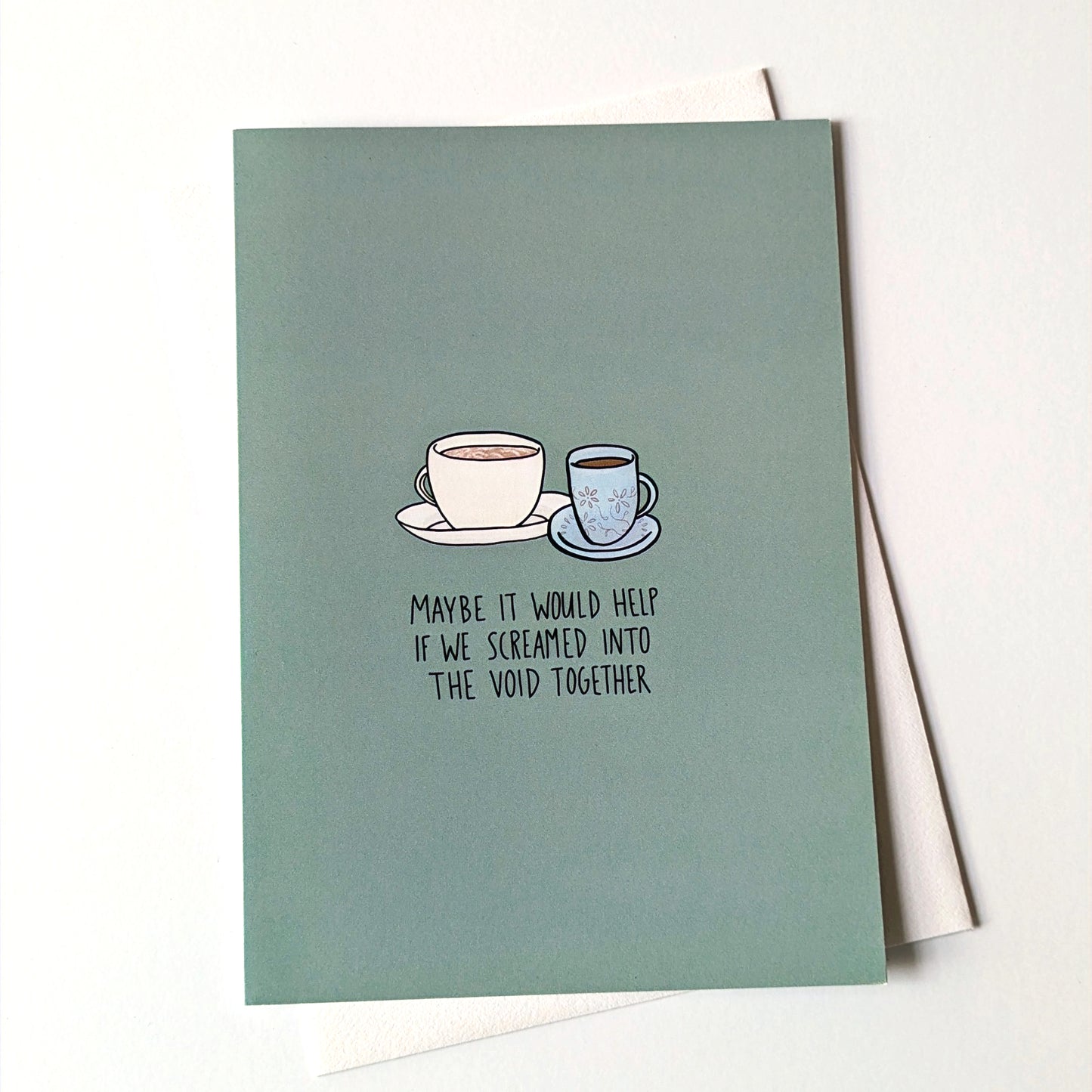 Scream Into the Void Appreciation Card image 0