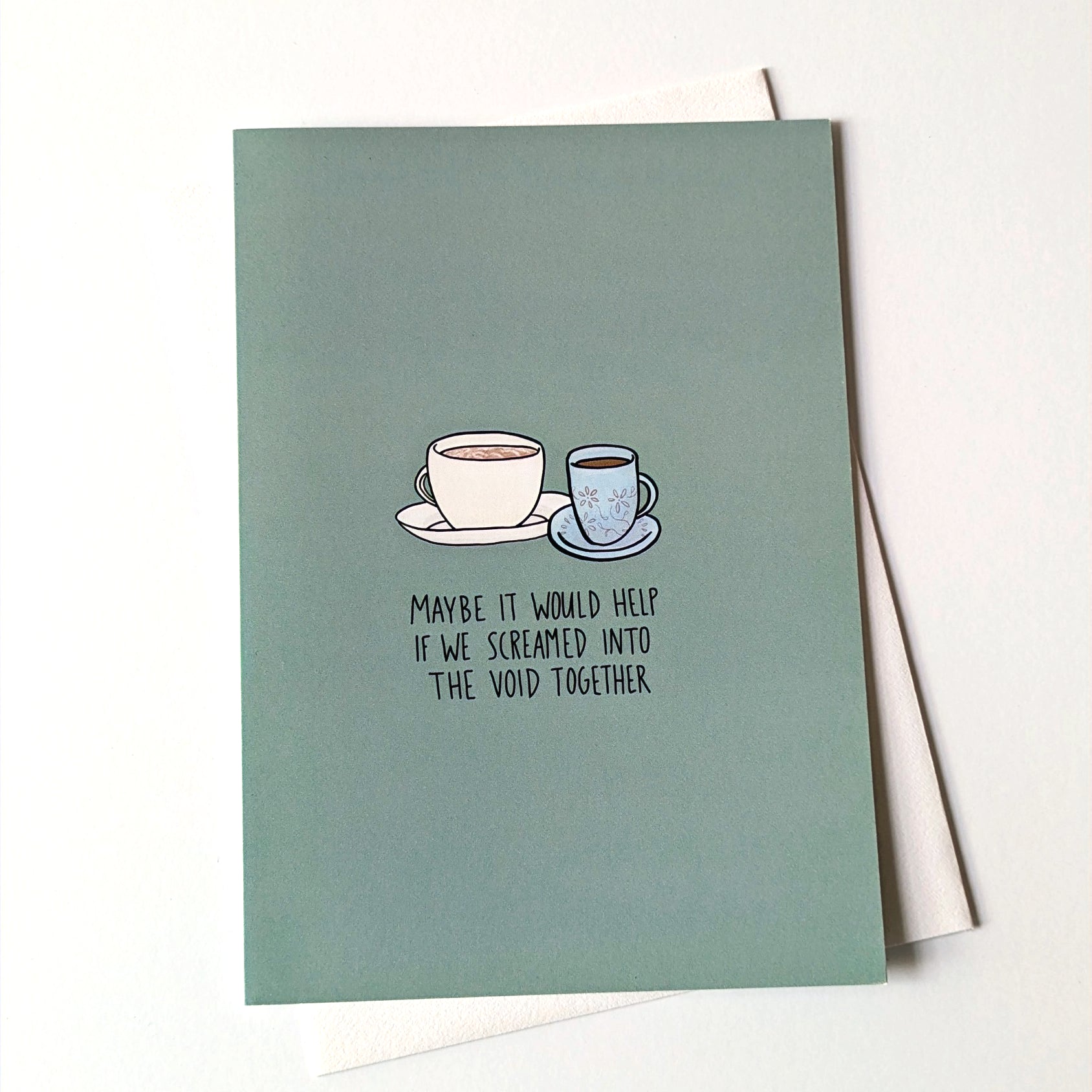 Scream Into the Void Appreciation Card image 0