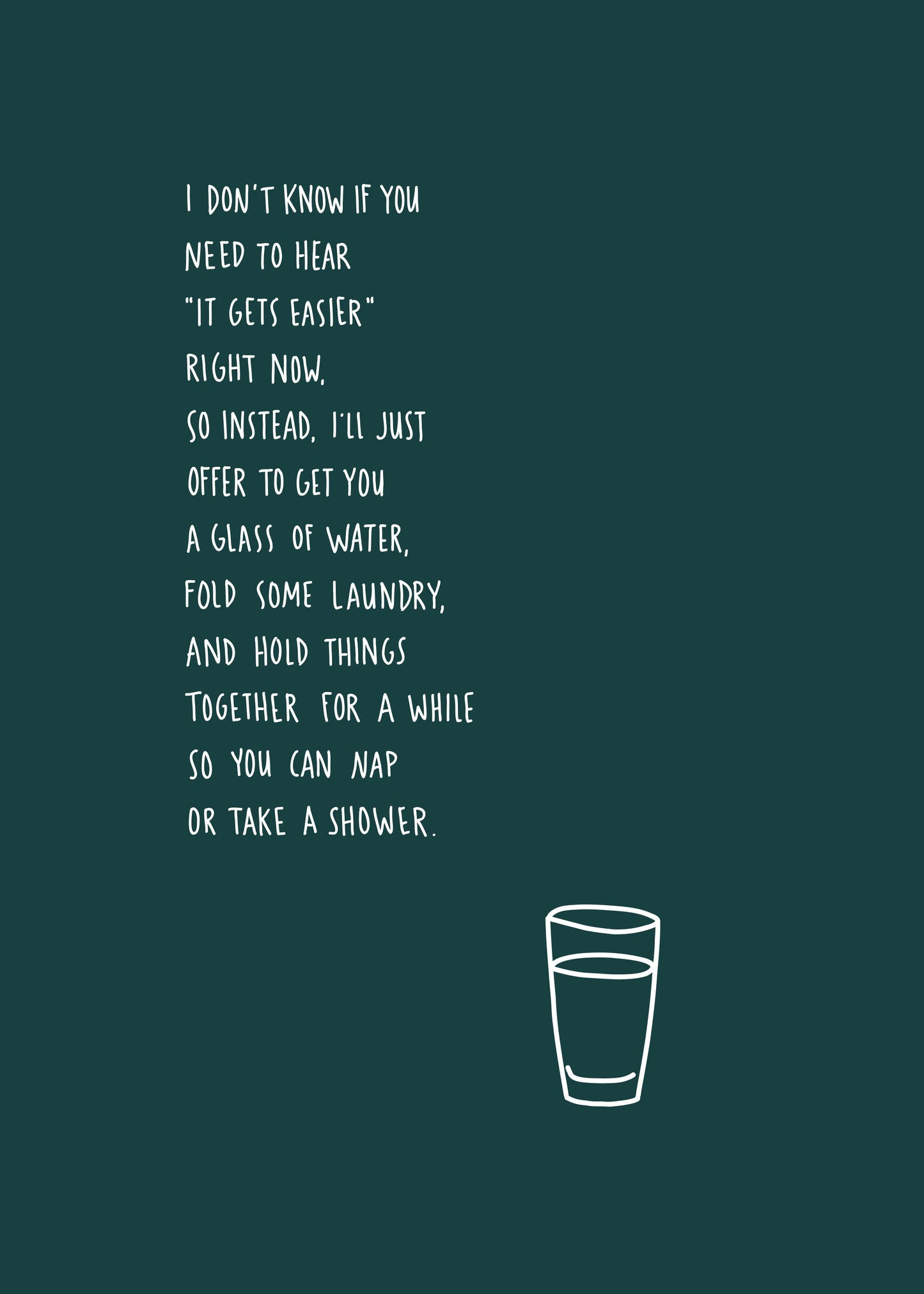 Hold Things Together Empathy Card image 1