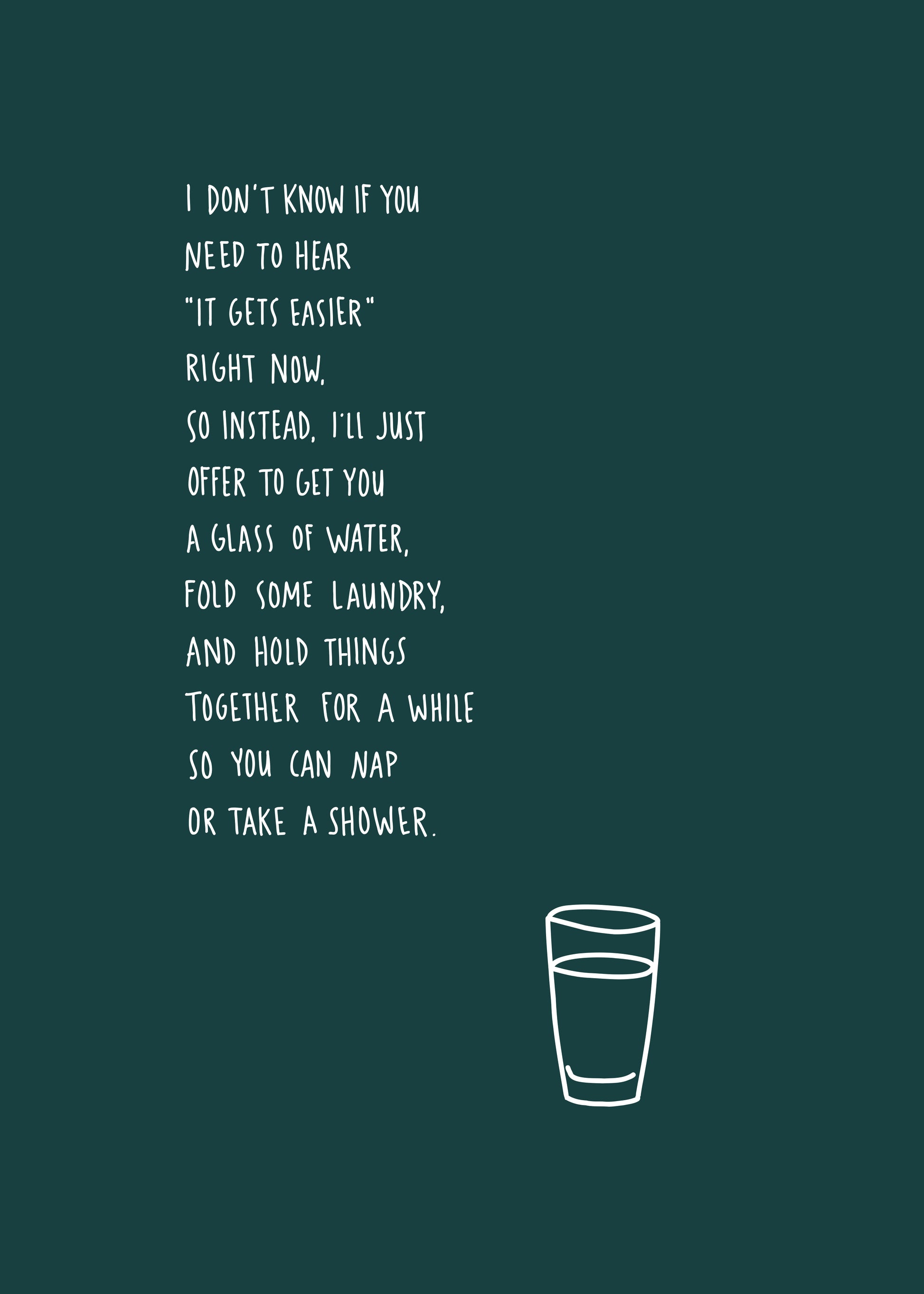 Hold Things Together Empathy Card image 1