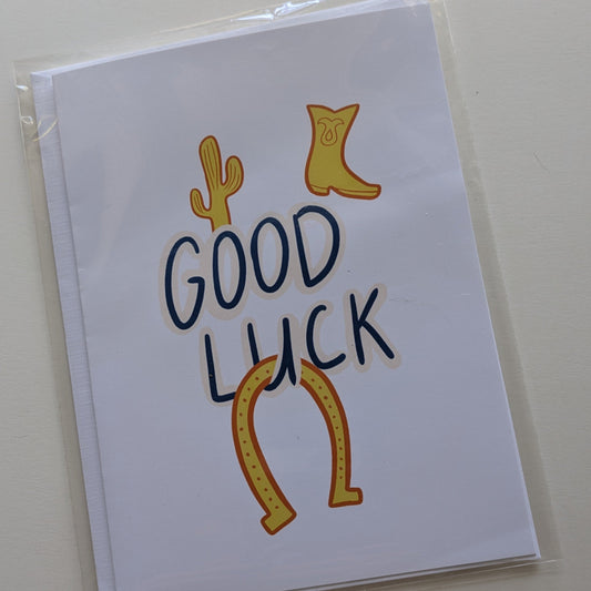 Good Luck Card