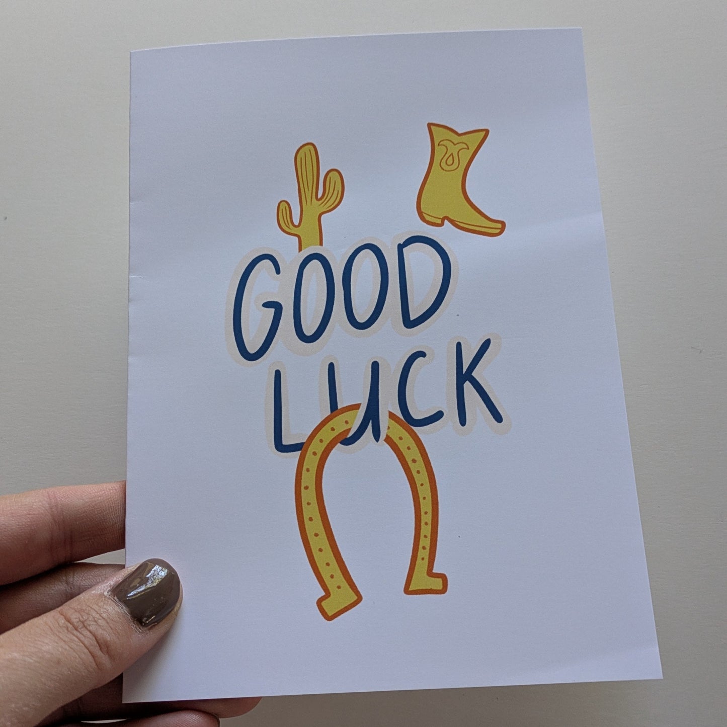 Good Luck Card