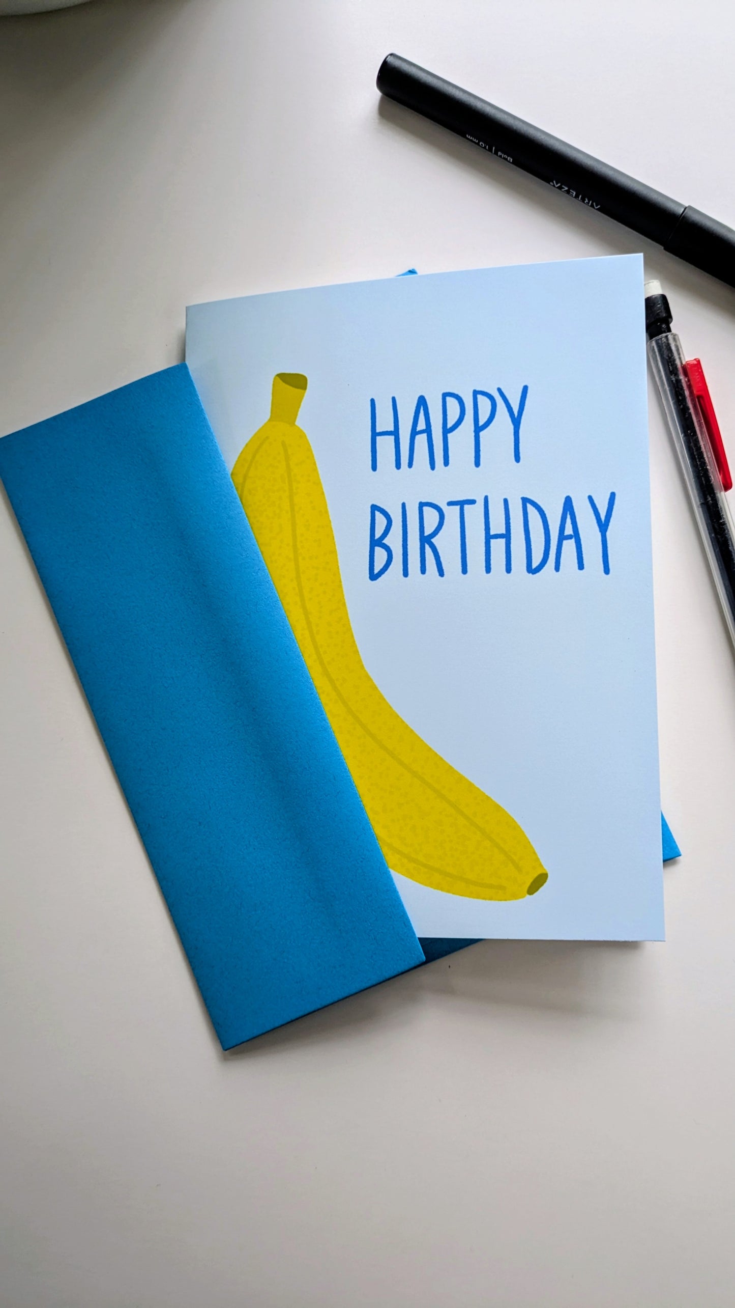 Banana Birthday Card
