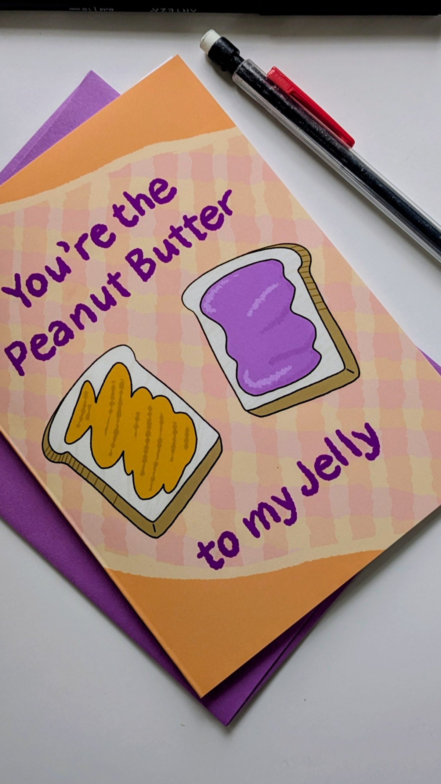 Peanut Butter Jelly Card
